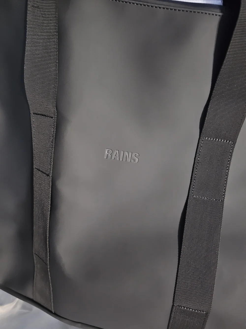 Rains Weekender Duffel Bag - Black